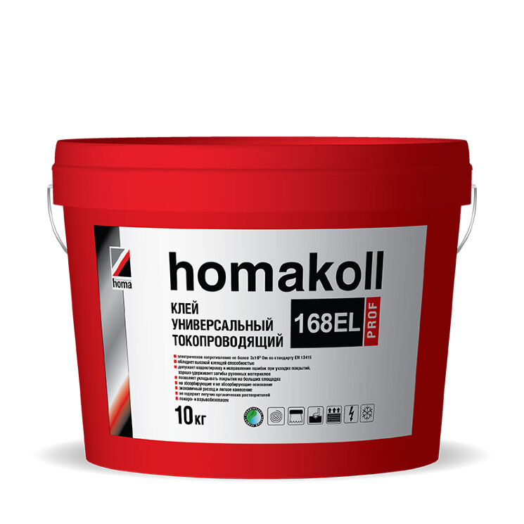 homakoll 168 EL Prof.  Универсальный токопроводящий клей.